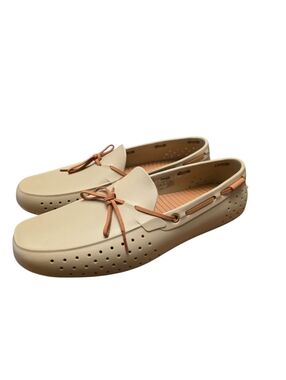 People Men's Senna Slip-On Foam Loafers with Tan Lacing